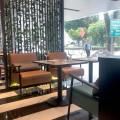 Dimbulah Coffee - Raffles Hospital | Product Seen: [Customised Laminated Tabletop With Natural Plywood Edging + Cosson Table base & Atkin 1–Seater Sofa]